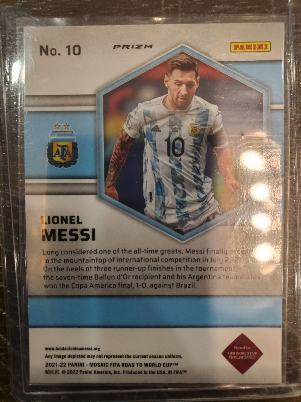 2021-22 Soccer Lionel Messi